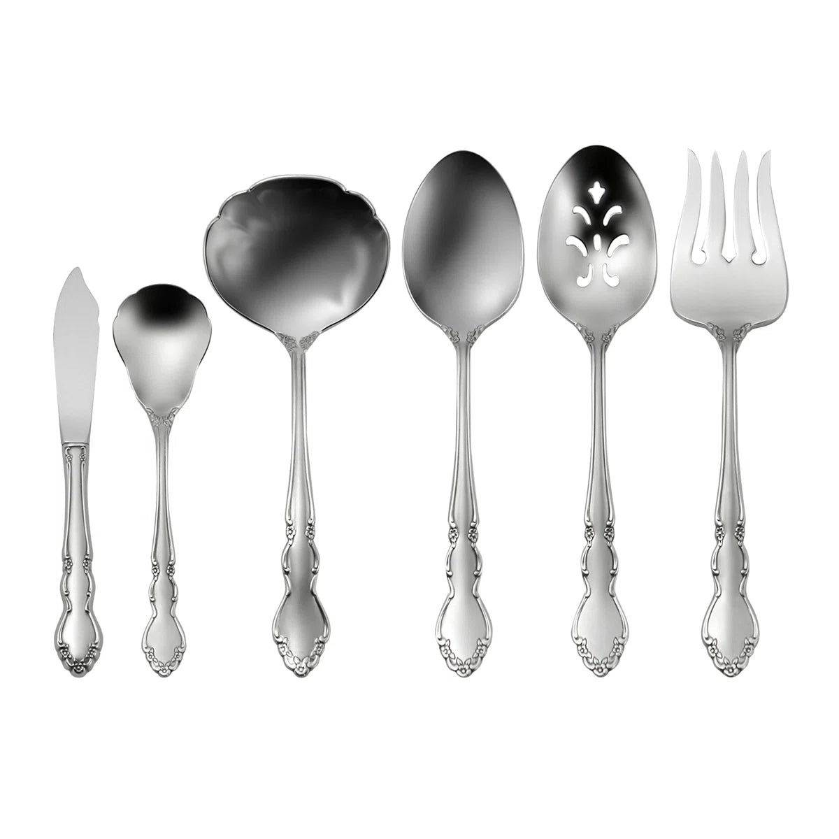 Oneida Dover 6 Piece Flatware Serving Set, 18/10 Stainless Steel