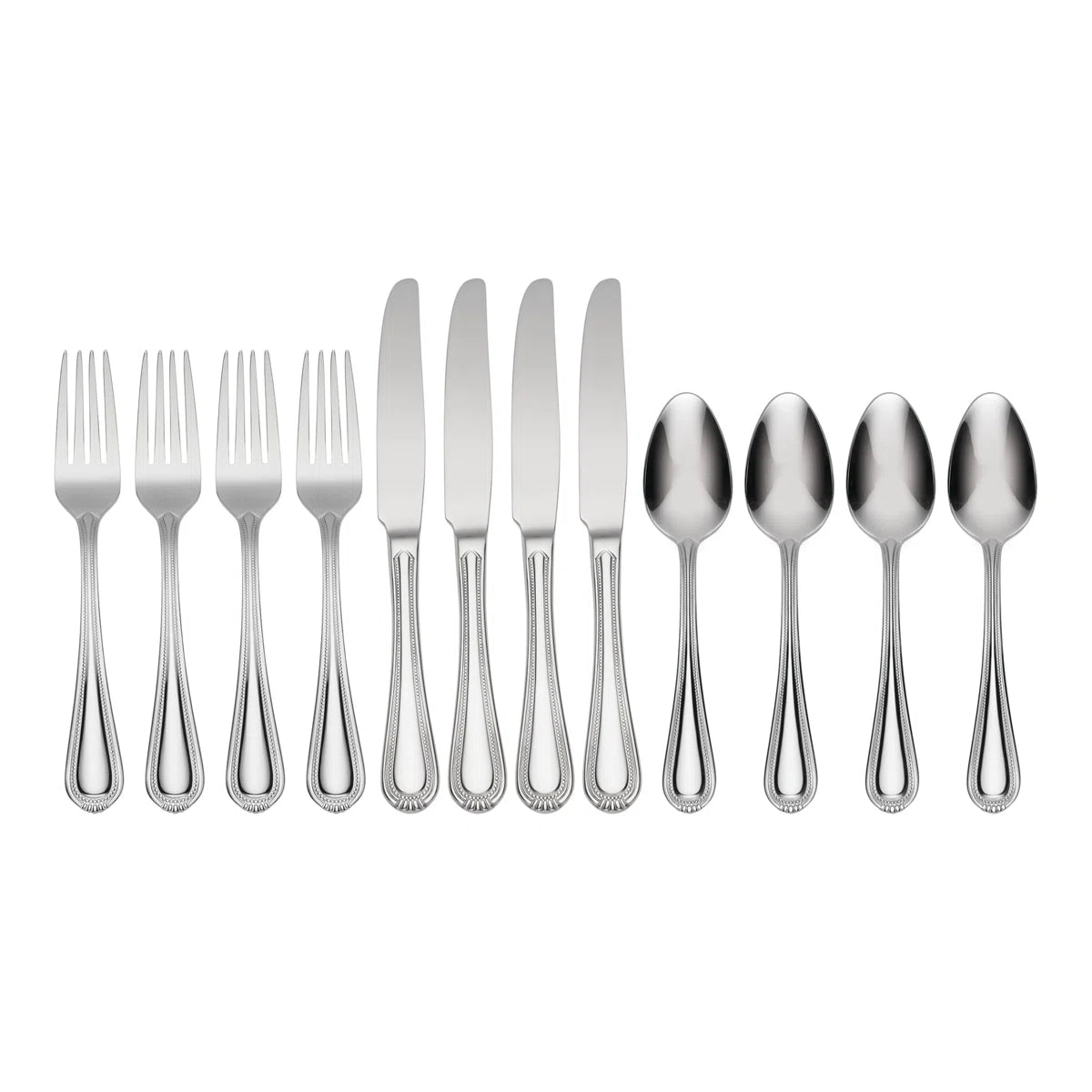 Countess 12 Piece Everyday Flatware Set (Set of 4)